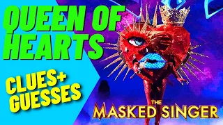 Queen of Hearts Clues and Guesses - Masked Singer - Episode 10