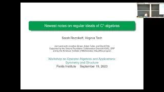 Notes on regular ideals of C*-algebras