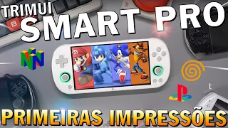 Trimui Smart Pro rodando PSP, N64 e NDS! Novo CONSOLE PORTÁTIL BARATO em 2024