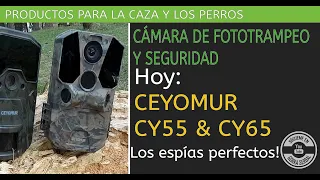 🌟📯CÁMARA DE FOTO Y VIDEOTRAMPEO CEYOMUR CY55 y CY65🌟📯. LA BELLA ES LA BESTIA Y LUEGO LA OTRA...