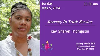 Breaking Your Barriers to Manifestation & Demonstration -Journey In Truth Service with Rev. Sharon-