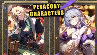 ALL NEW PENACONY CHARACTERS REVEALED | Honkai: Star Rail