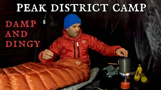 WET WILD CAMPING - TENT TALK in the Peak District Wool Packs UK