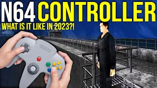 Using a NEW N64 Controller in 2023! ~ Goldeneye 007 on Nintendo Switch
