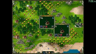 The Settlers II - Level 2 - Initial Contact - Speedrun in 20m and 06s