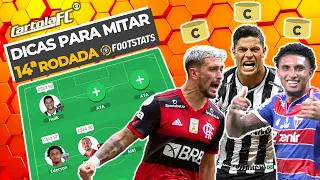 DICAS #14 RODADA | CARTOLA FC 2021 | HULK, ARRASCA, ÉDERSON +9 | QUEM É CAPITA? | EM BUSCA DA MITADA