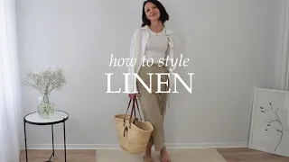 How to Style Linen. Capsule Wardrobe. Minimal Style.