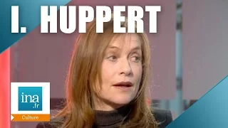 Isabelle Huppert "La passion de la photo" | Archive INA