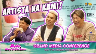 WOW PRESSCON! LAKAS MAKAARTISTA (NALOKA KAMI SA MGA TANONG) | BEKS BATTALION