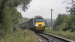 HST Charity special to the South Devon Railway and the Heathfield Branch 10-10-2015(HD)
