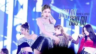 181201 BLACKPINK ROSÉ 로제 MMA 멜론뮤직어워드 2018 직캠 - 뚜두뚜두 DDU-DU DDU-DU