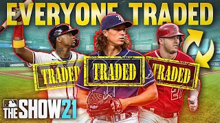 MLB The Show 21, but EVERYONE is getting traded