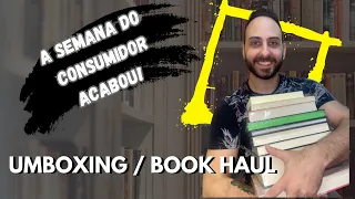 UNBOXING da Semana do consumidor da Amazon! Book Haul de Livros. Meus 9 Escolhidos!