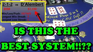 D'Alembert vs 2-1-2 Betting System-  SHOULD WE EVEN DO A PART 2????