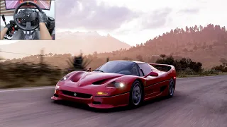 Ferrari F50 - Forza Horizon 5 | Thrustmaster TX gameplay