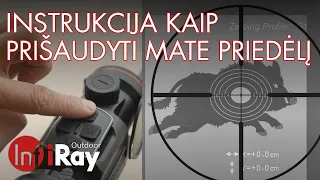 InfiRay MATE prišaudymo instrukcija