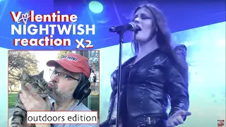 Nightwish "Kiss While Your Lips are Still Red" x2 (reaction ep.742)