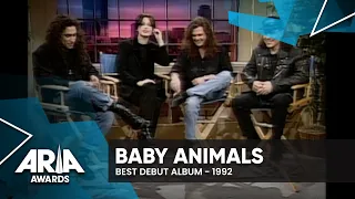 Baby Animals win Best Debut Album | 1992 ARIA Awards