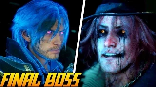 Final Fantasy XV - Final Boss & All Endings (PS4 Pro)