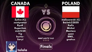 Talala и Alumetri смотрят игру Польша VS Канада на OWC 2022. Финал, Нижняя Сетка.