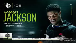 Baltimore Ravens Select Lamar Jackson | Pick 32