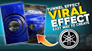 Easy Way To Create This Type Effect || Bike Tunnel Effect Editing Tutorial || #capcut #tutorial