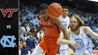 Virginia Tech vs. North Carolina Men's Basketball Highlights (2021-22)