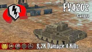 FV4202  |  8,2K Damage 4 Kills  |  WoT Blitz Replays