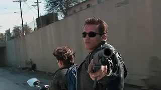 Truck-chase scene | Terminator 2 [Remastered]