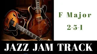 2-5-1 Jazz Backing Jam Track | F Major - Medium Swing