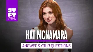 Shadowhunters' Katherine McNamara Answers Your Fan Questions! | SYFY WIRE