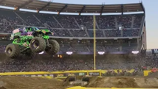 monster truck event / Angel Stadium of Anaheim