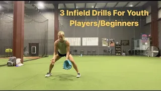 3 Infield Drills For Youth Players/Beginners
