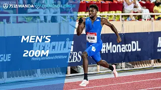 Noah Lyles dominates the men's 200m (Monaco 2020) - Wanda Diamond League