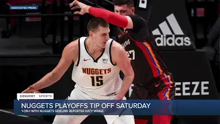 Nuggets playoff preview: 1-on-1 with sideline reporter Katy Winge