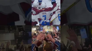 Avs Fans React to Game 6 Goal 🚨 #coloradoavalanche #shorts