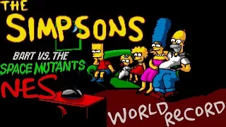 The Simpsons: Bart vs. the Space Mutants in 16:38 (NES) [Former Record]