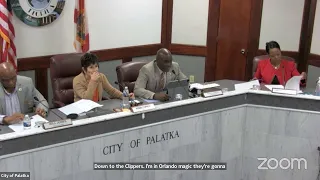 Palatka City Commission Meeting February 22, 2024