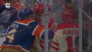 Flames & Oilers "Battle of Alberta"  tempers boil over