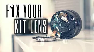 Sony 16-50mm Kit Lens Disassembly Tutorial