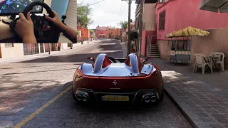 2019 Ferrari Monza | Forza Horizon 5 - Steering Wheel Gameplay