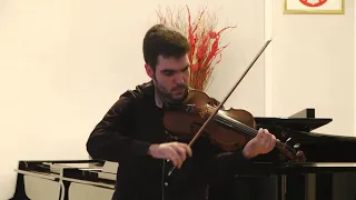 J. S. Bach / Chaconne from Violin Partita No. 2 / Dimitrije Mandić, violin