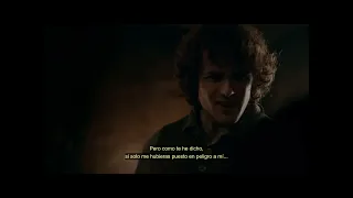 Jamie &  Claire having a little disagreement!  - S1E9