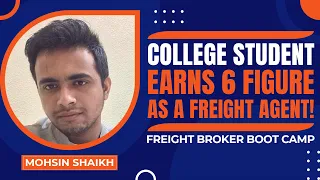 How Much Can You Make as a Freight Agent? NEW Freight Agent Tells All 🚀🔥👀