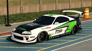 TOYOTA SUPRA MK4 TUTORIAL 😱 car parking multiplayer