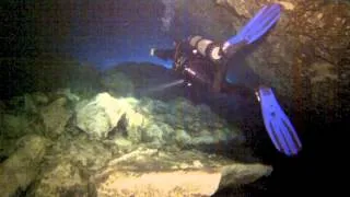 Diving the Blue Grotto in Williston, FL