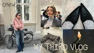 VLOG 3 - COME TO CPHFW WITH ME - WALKING MY FIRST SHOW EVER!
