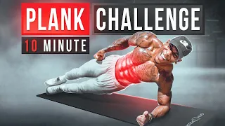 EXTREME 10 MINUTE PLANK WORKOUT FOR 6 PACK ABS