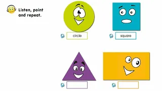 Smiles 2. Module 1. Shapes. Vocabulary p. 7