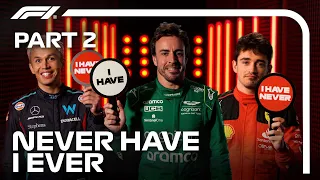 MORE Never Have I Ever With Our 2023 F1 Drivers! | Episode 2